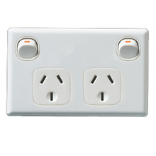 Australian Style Switch Socket (C215)